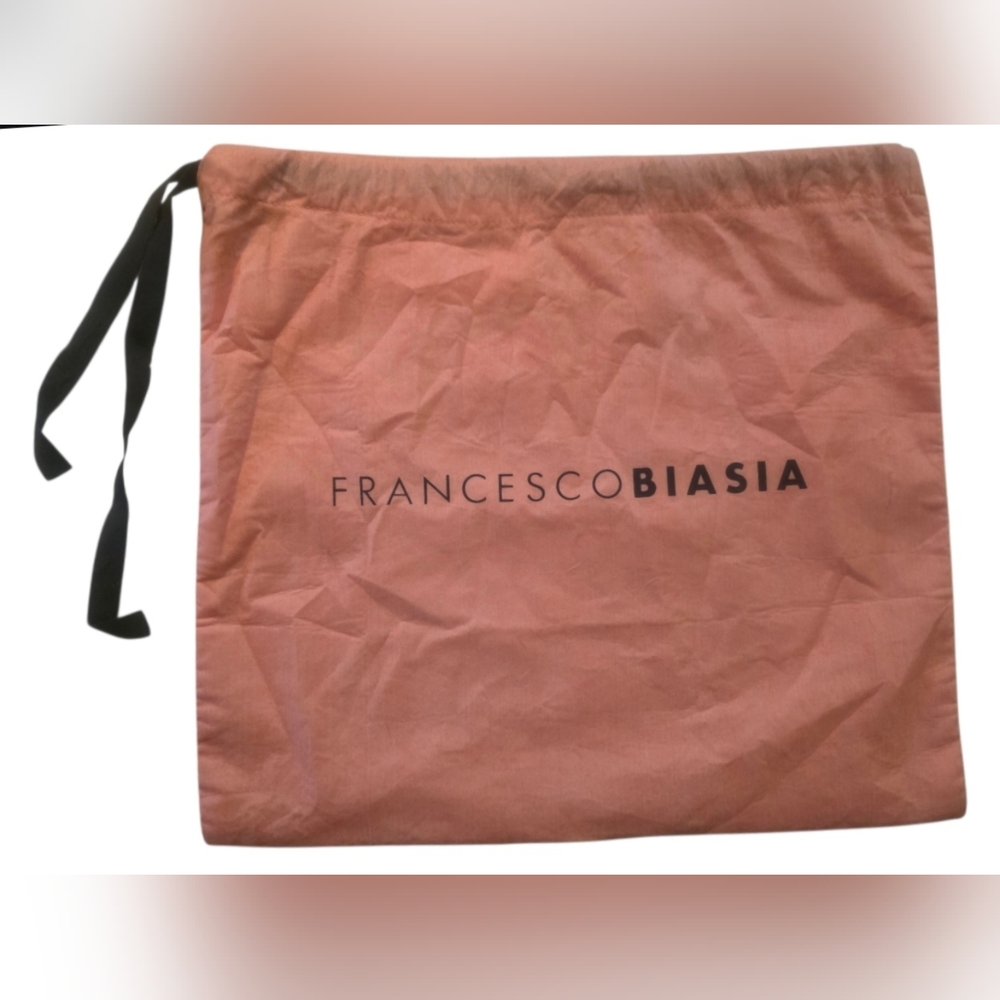 Francesco Biasia Protective Dust Cover Bag w/ribbon drawstring.